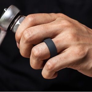 Mens silicone sz10 ring